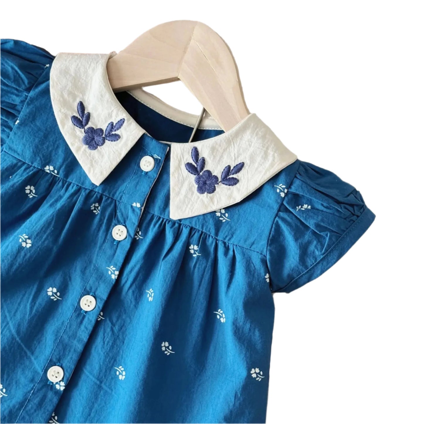 Floral Summer Baby Girl Clothing Set