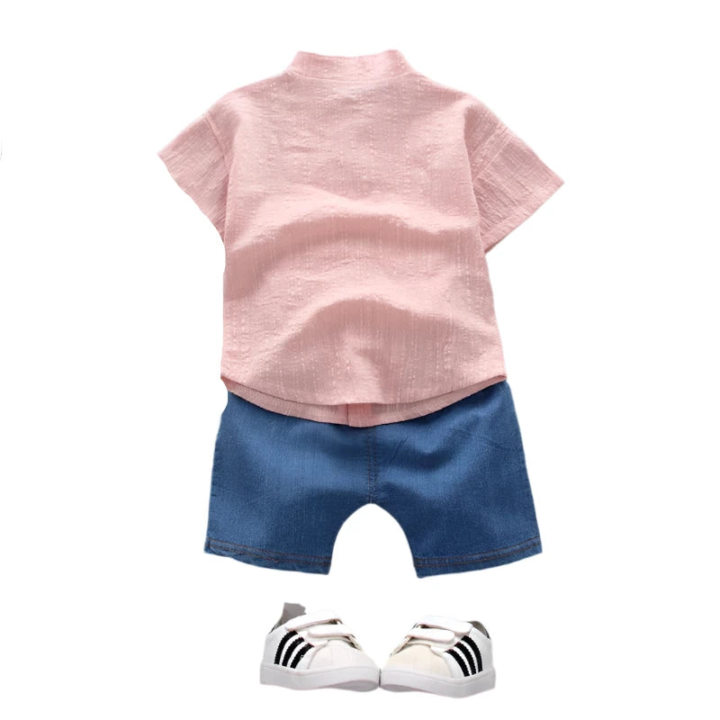 New Summer Toddler Boys Outfit Set