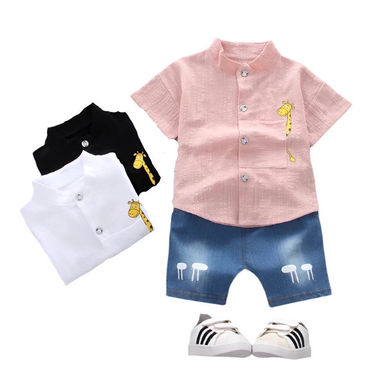 New Summer Toddler Boys Outfit Set