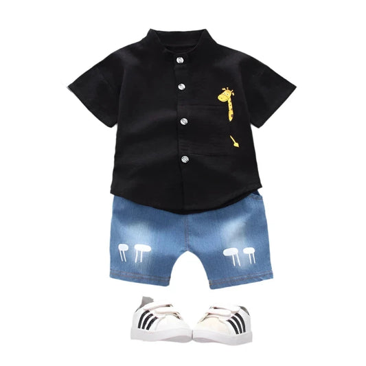 New Summer Toddler Boys Outfit Set