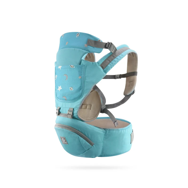 Ergonomic baby carrier, stylish, sturdy and durable