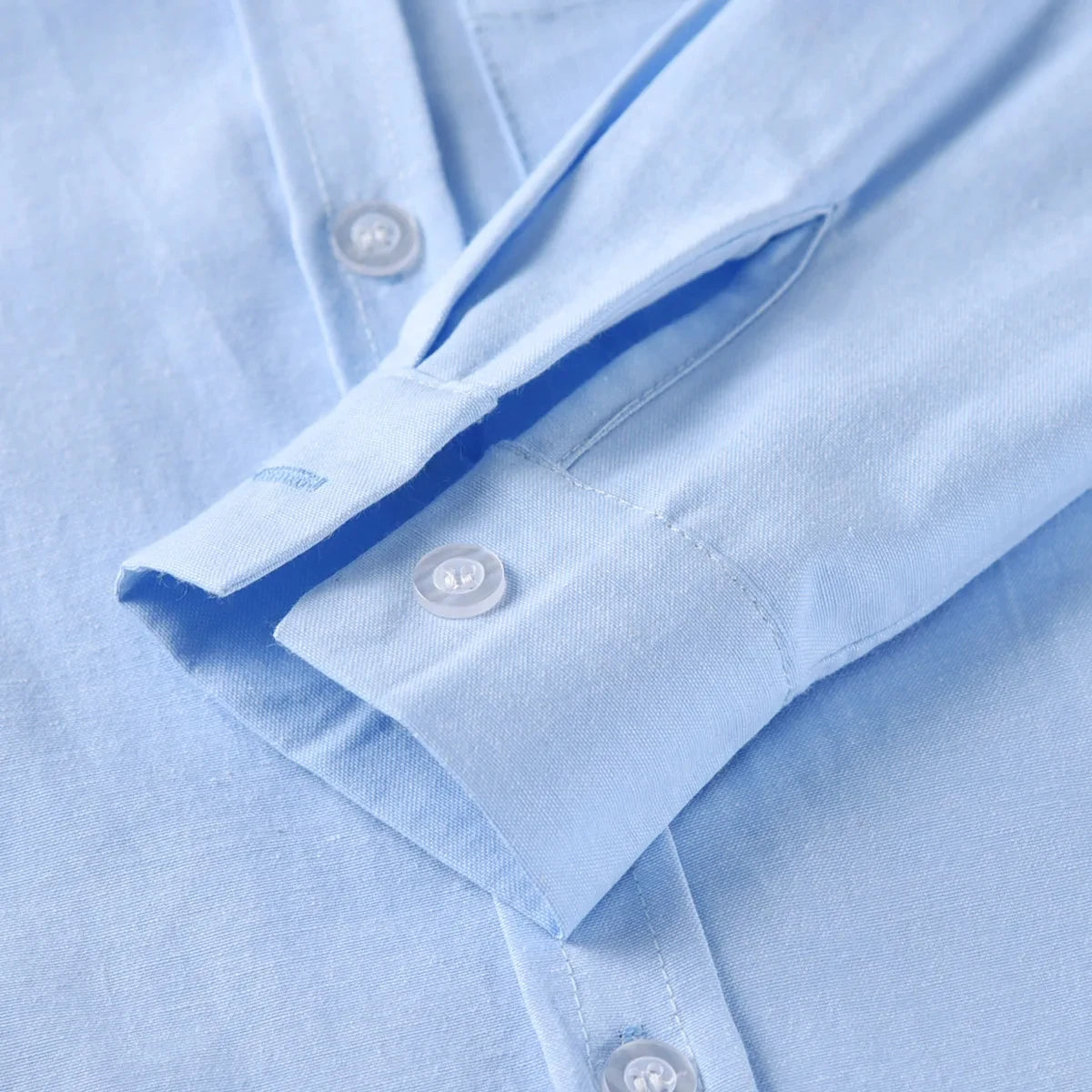 Boy Solid Long Sleeve Shirt with Denim Jeans Set