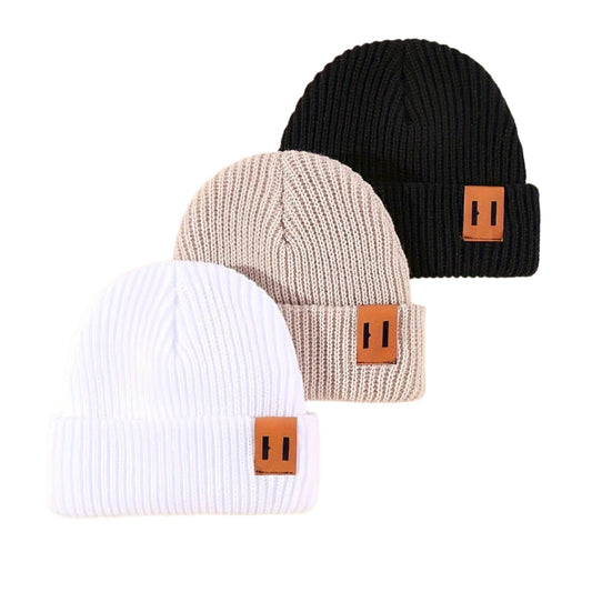 Knitted winter baby Hats
