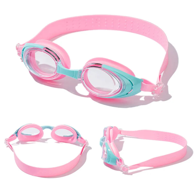 Kids Swimming Goggles, Anti-Fog & Waterproof