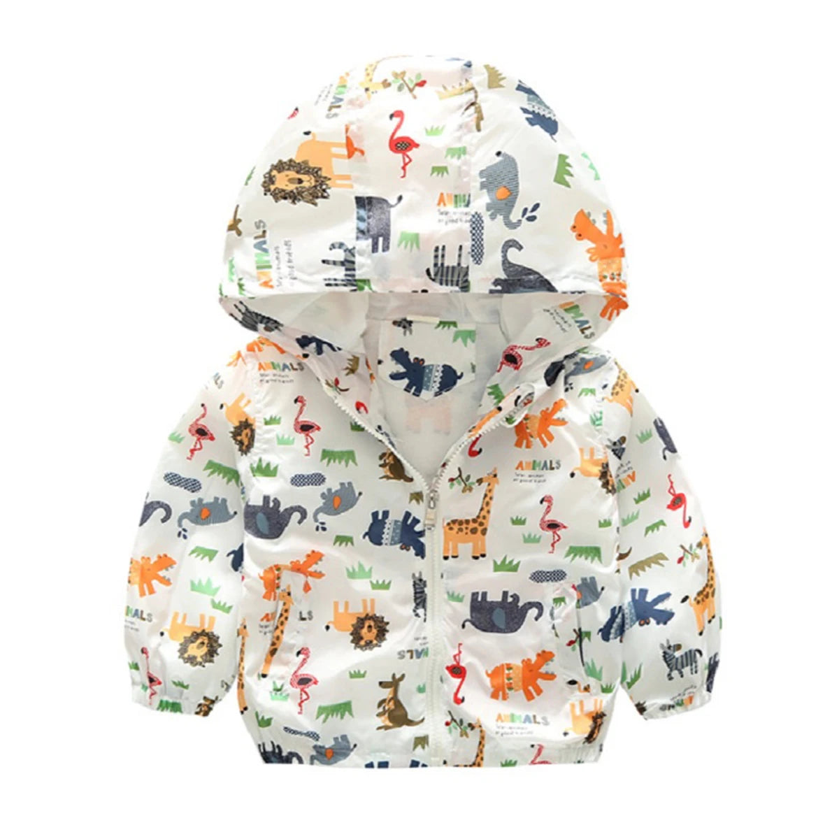 Spring & Autumn Baby Cartoon Animal Hooded Coat