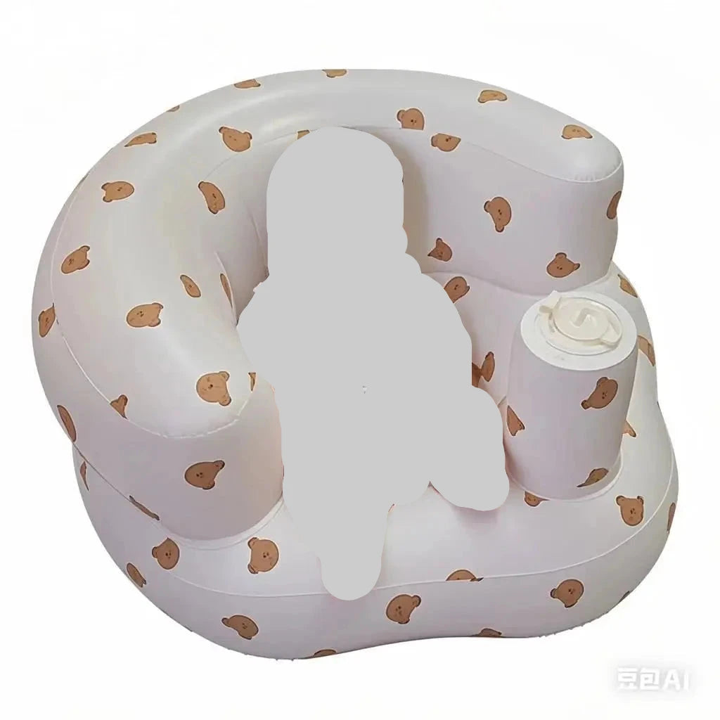 Inflatable Baby Seat Sofa with Built-in Air Pump