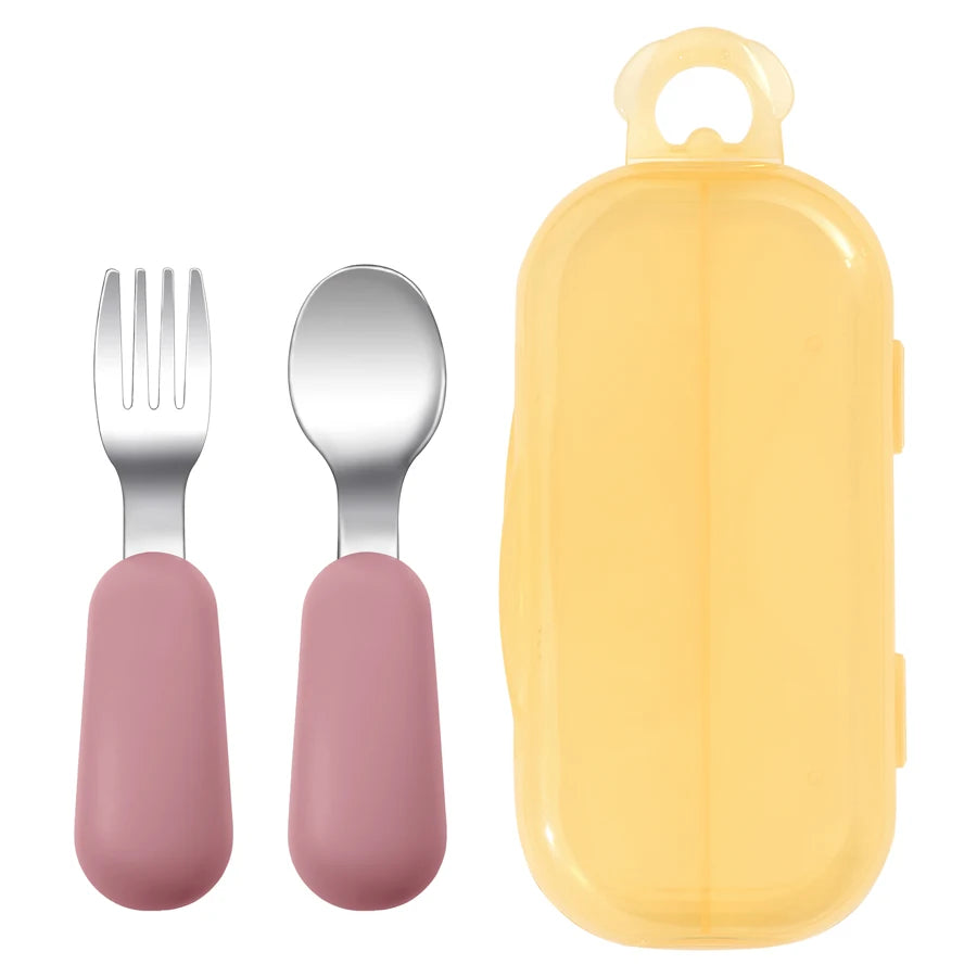 Stainless Steel Spoon and Fork Set