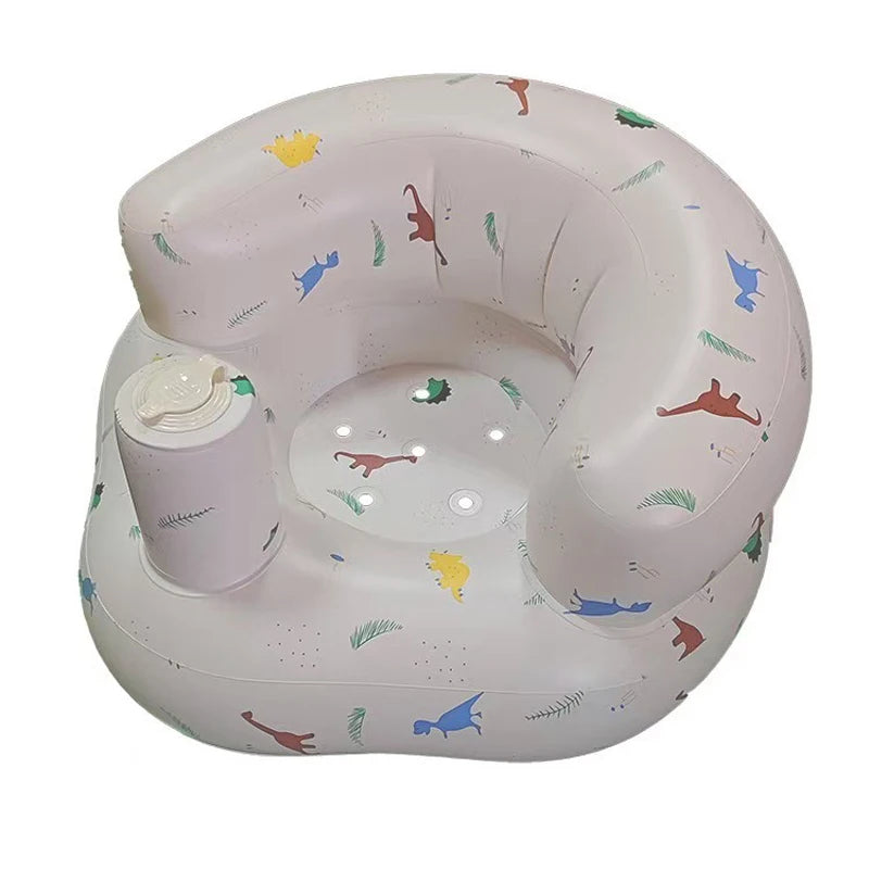Inflatable Baby Seat Sofa with Built-in Air Pump