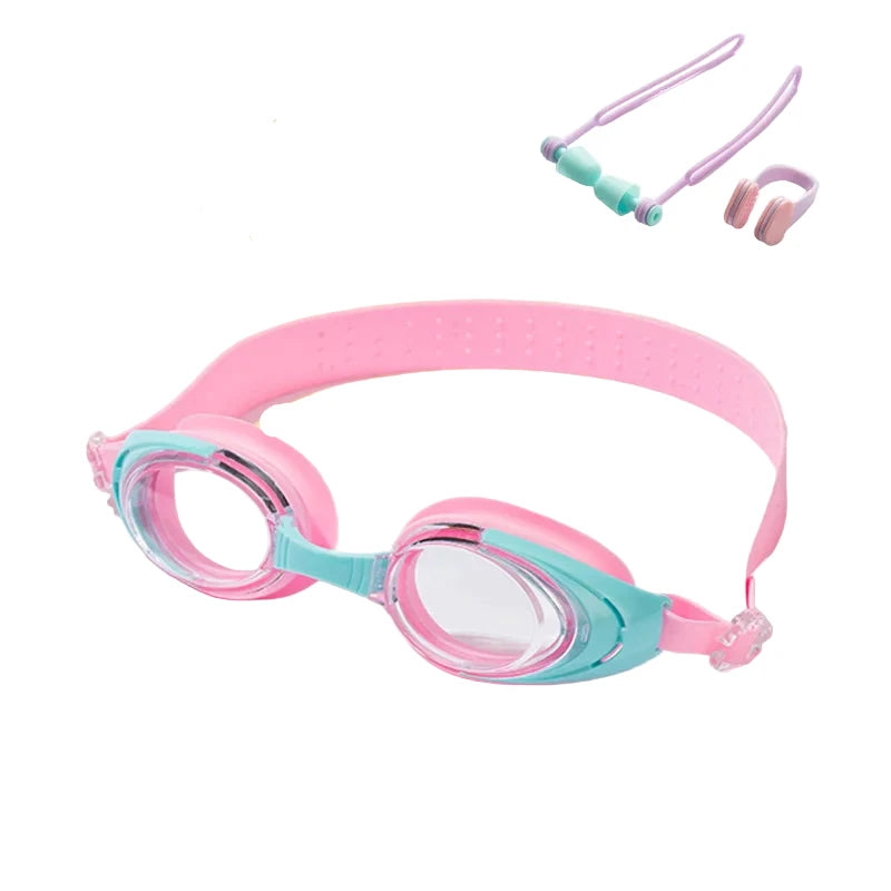 Kids Swimming Goggles, Anti-Fog & Waterproof