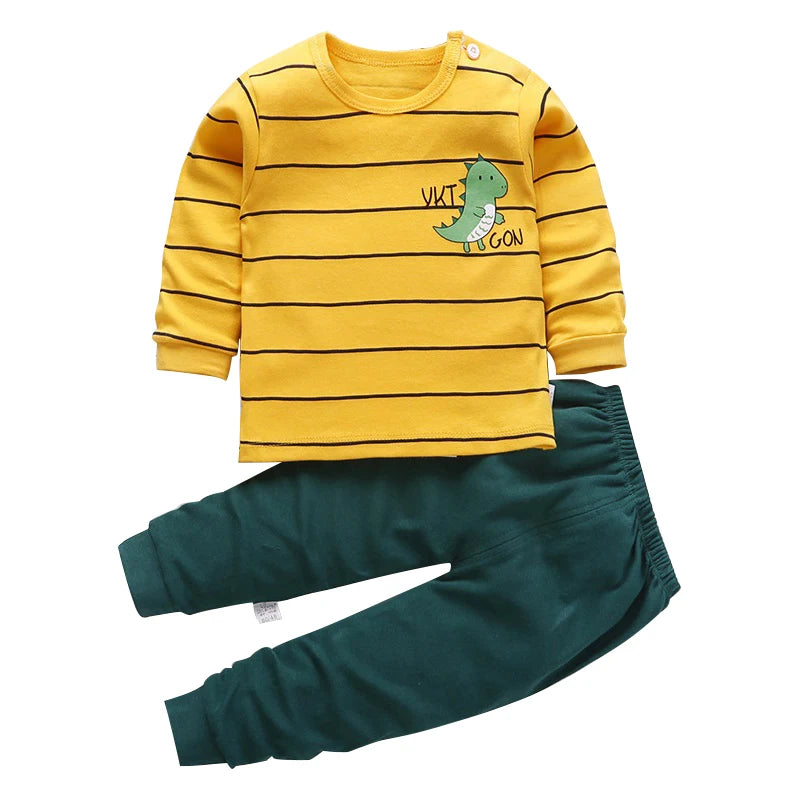 Baby Cotton Cartoon Autumn Set