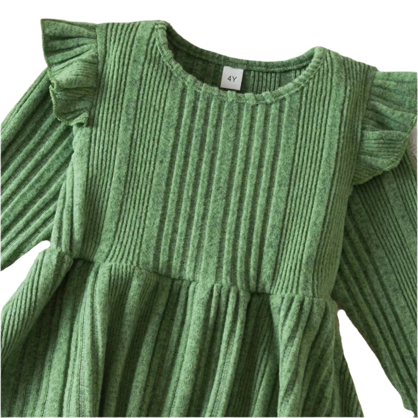 Girls' Knitted Long-Sleeved Dress Autumn/Winte