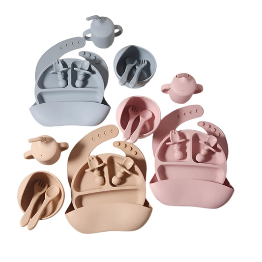 Silicone Baby Feeding Set