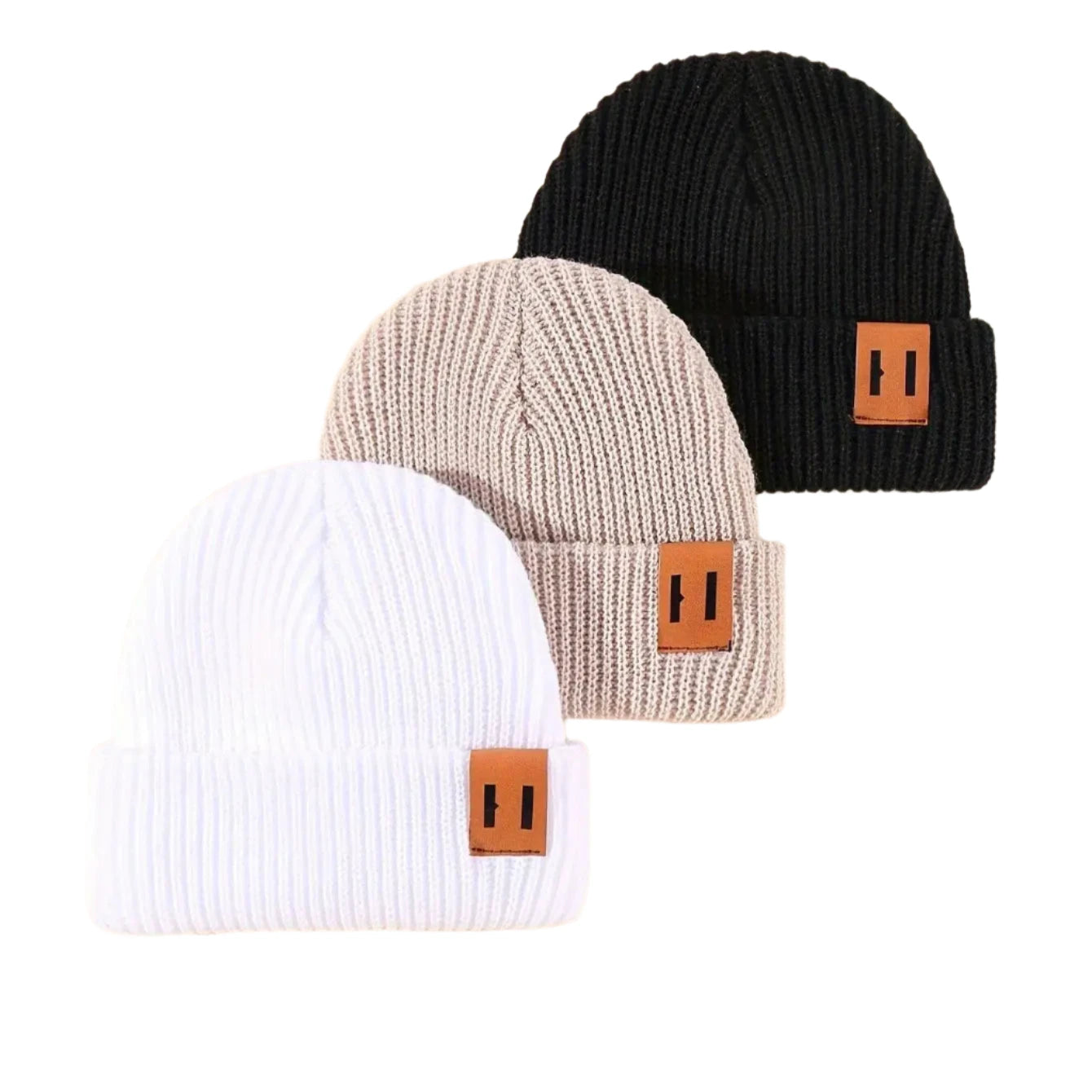 Knitted winter baby Hats