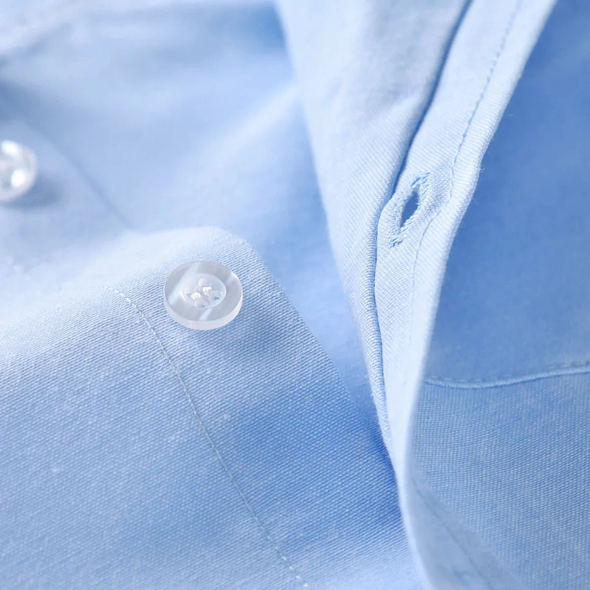 Boy Solid Long Sleeve Shirt with Denim Jeans Set