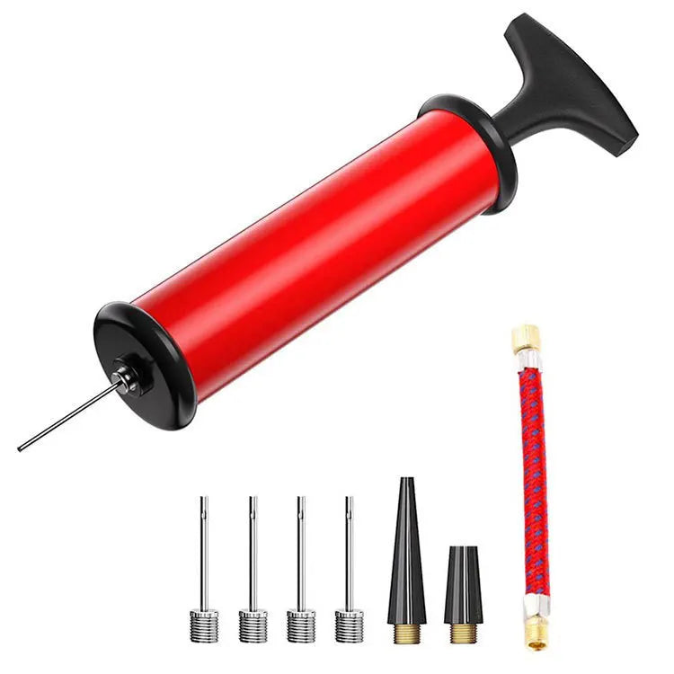 Portable Multifunctional Ball Pump with Needle & Nozzle