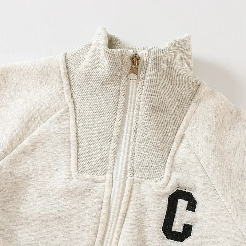 Baby Winter Thick Jumpsuit | Fur Lined Sporty Romper