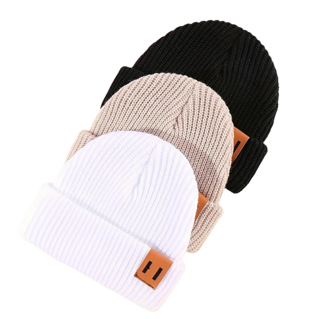 Knitted winter baby Hats