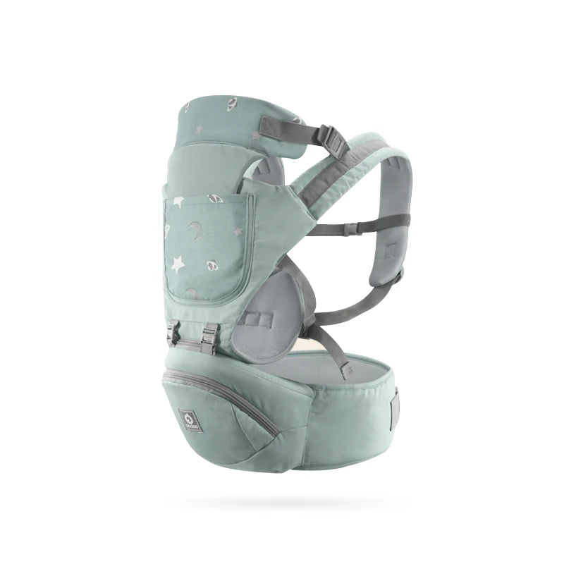 Ergonomic baby carrier, stylish, sturdy and durable