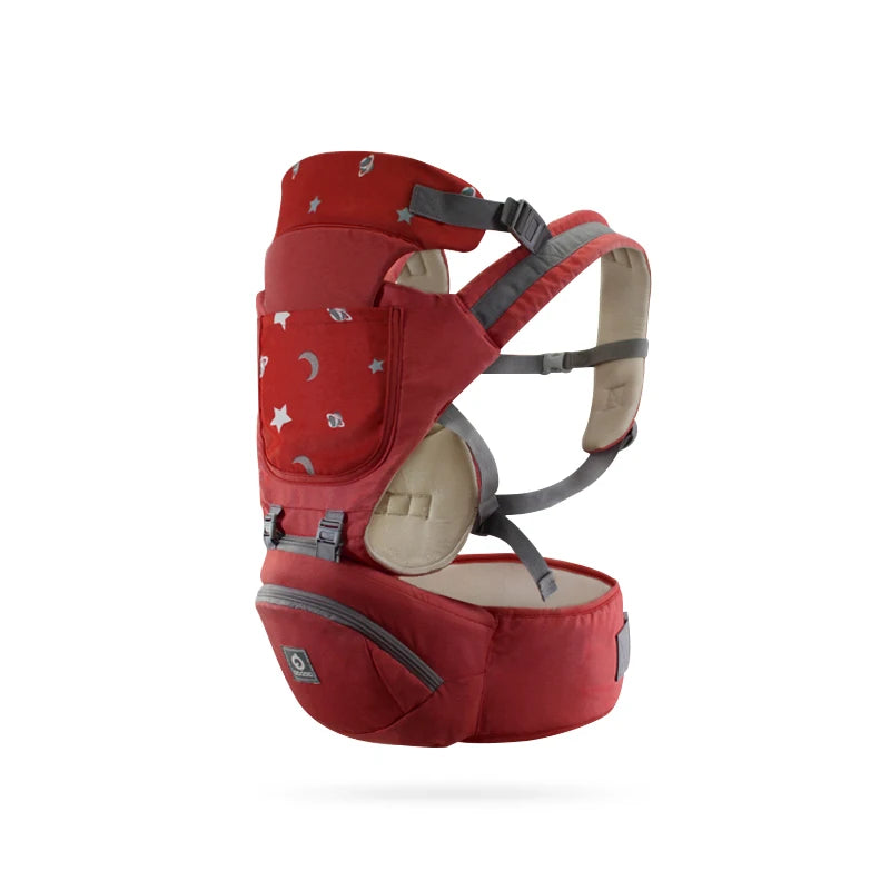 Ergonomic baby carrier, stylish, sturdy and durable