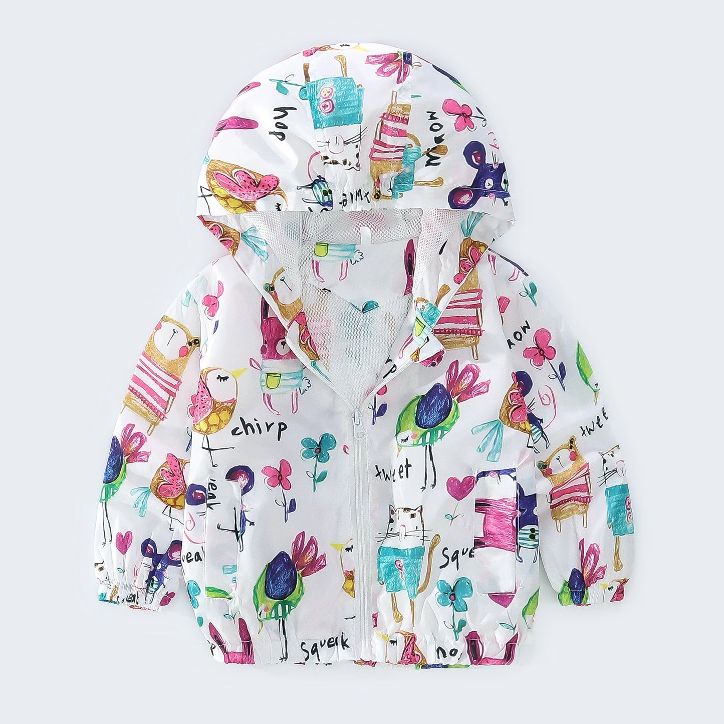 Spring & Autumn Baby Cartoon Animal Hooded Coat