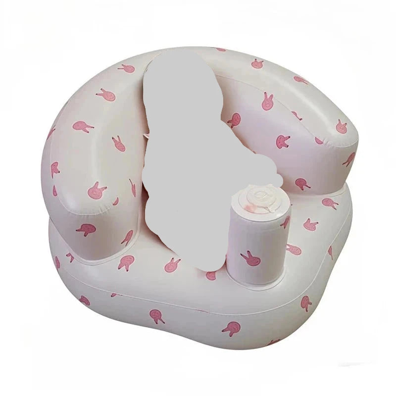 Inflatable Baby Seat Sofa with Built-in Air Pump