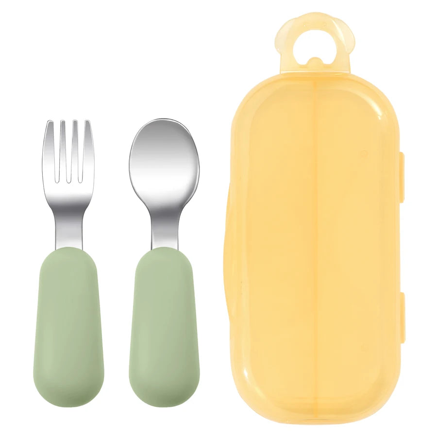 Stainless Steel Spoon and Fork Set