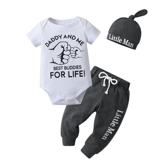 Newborn Baby Boy Summer Outfit Set
