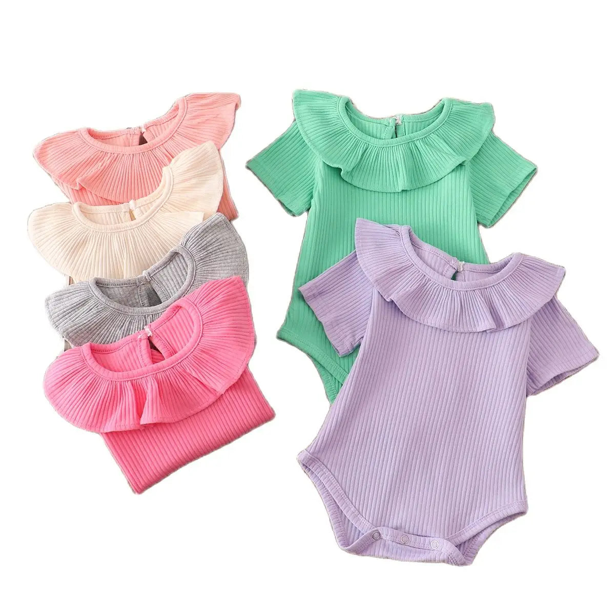 Newborn Baby Girl Romper Bodysuit