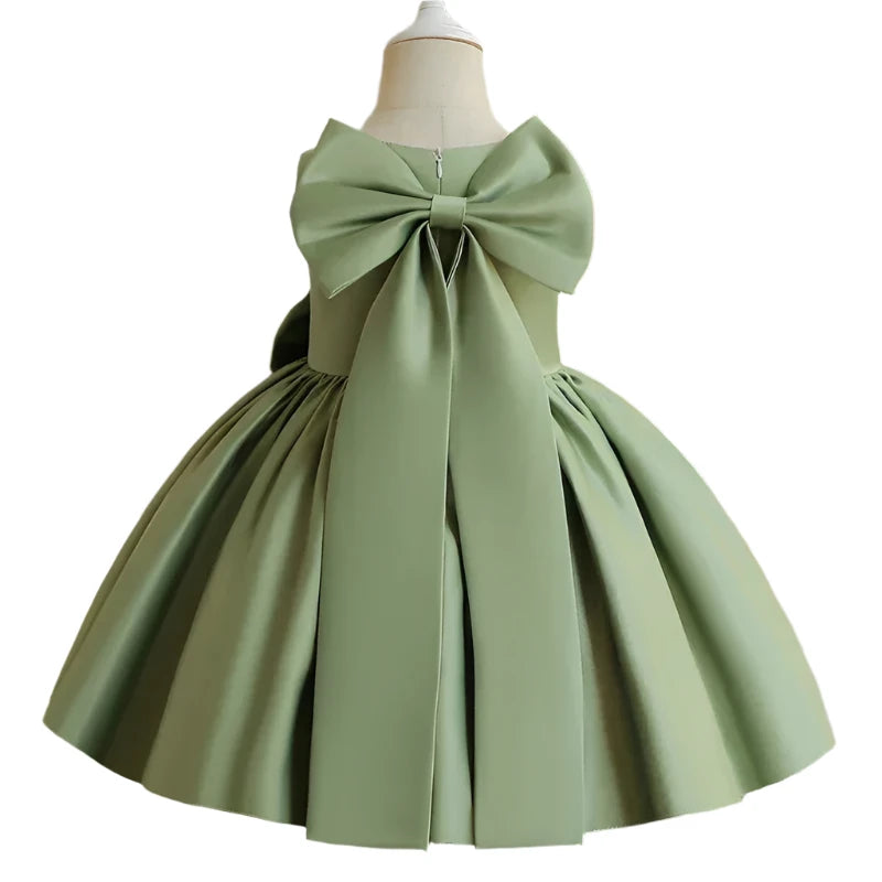 Girl’s Summer New Bow Dress — Princess Style