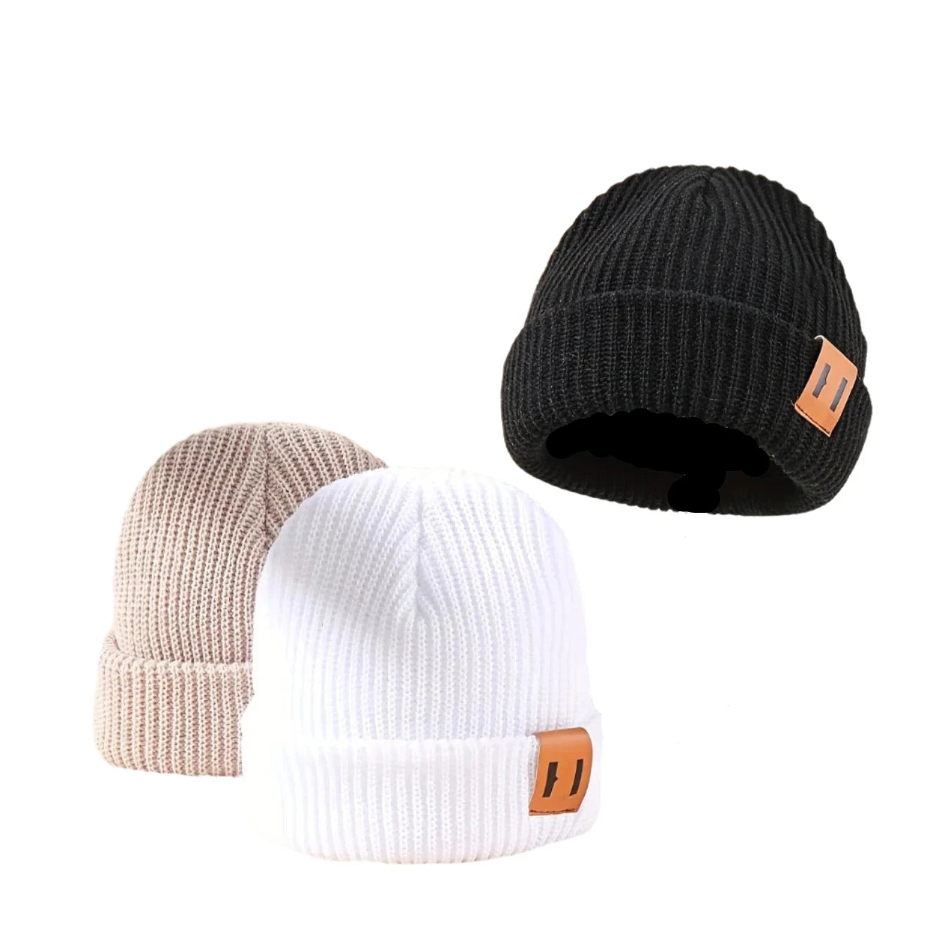 Knitted winter baby Hats
